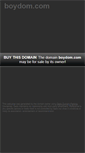 Mobile Screenshot of boydom.com