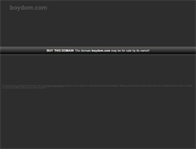 Tablet Screenshot of boydom.com